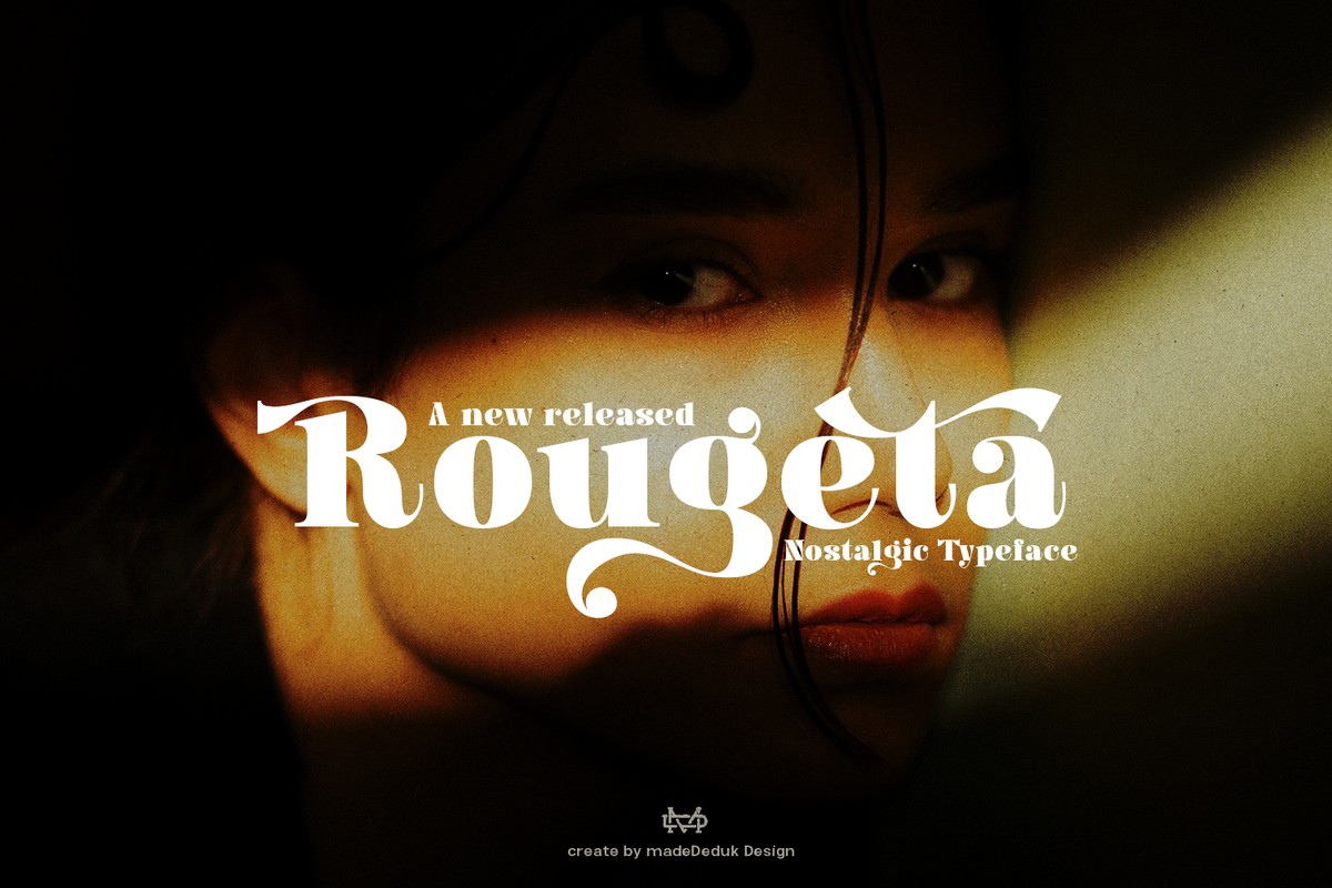 폰트 Rougeta