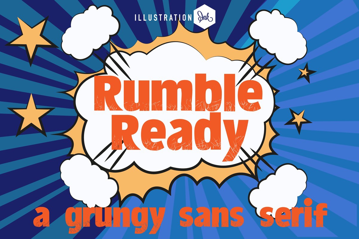 폰트 PN Rumble Ready