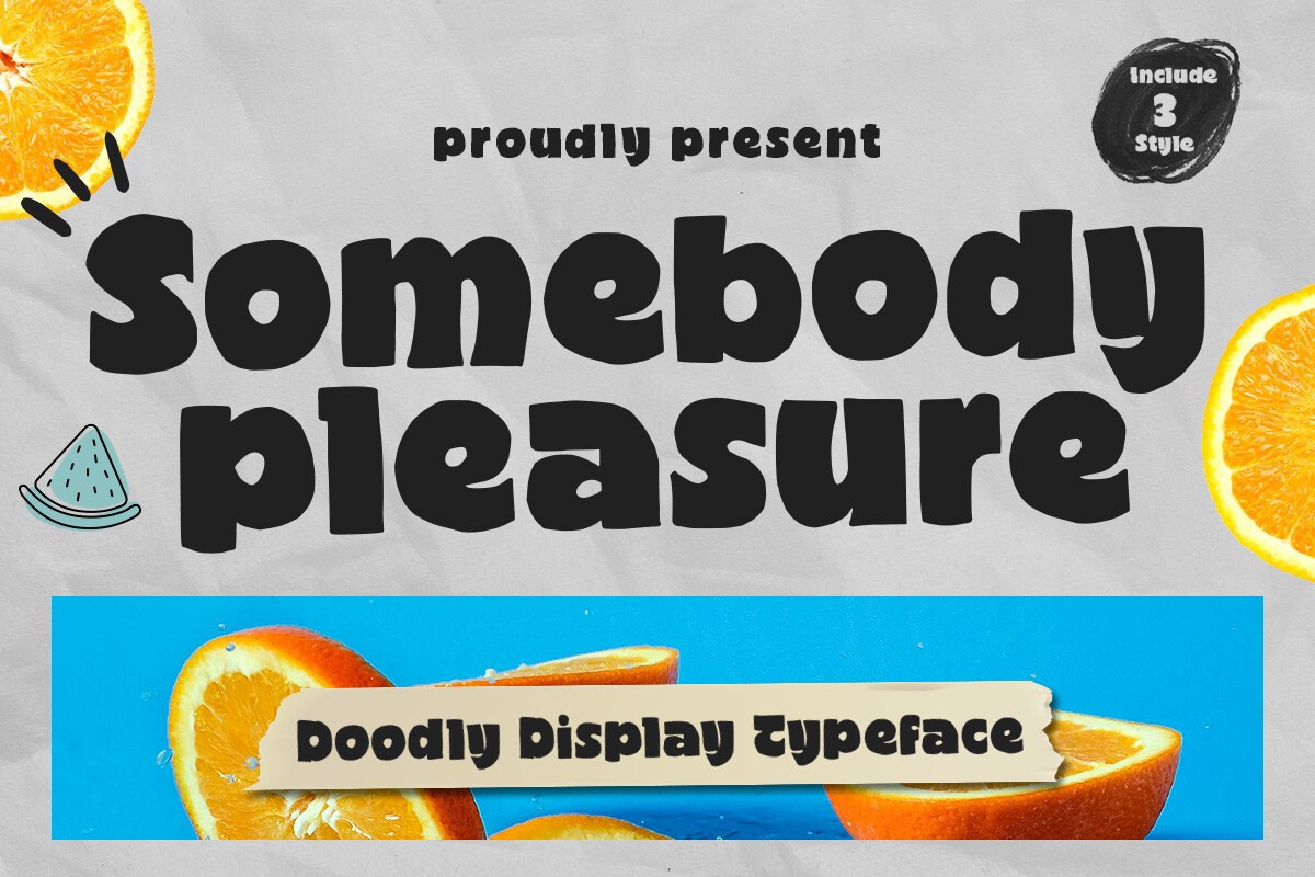 폰트 Somebody Pleasure