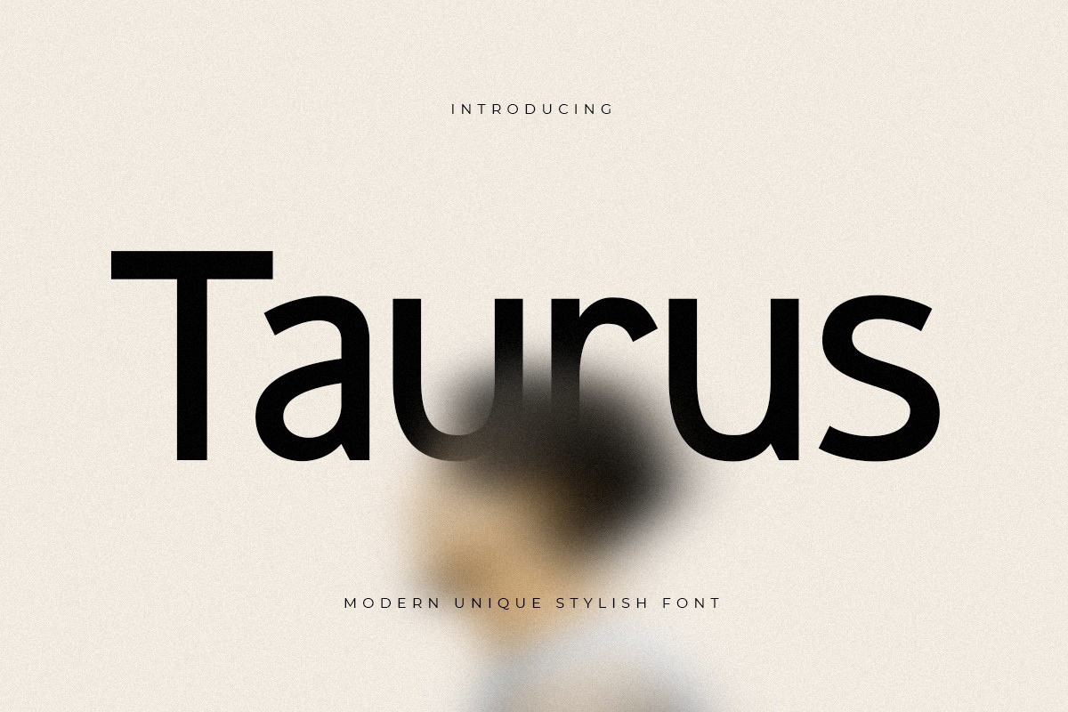 폰트 Taurus