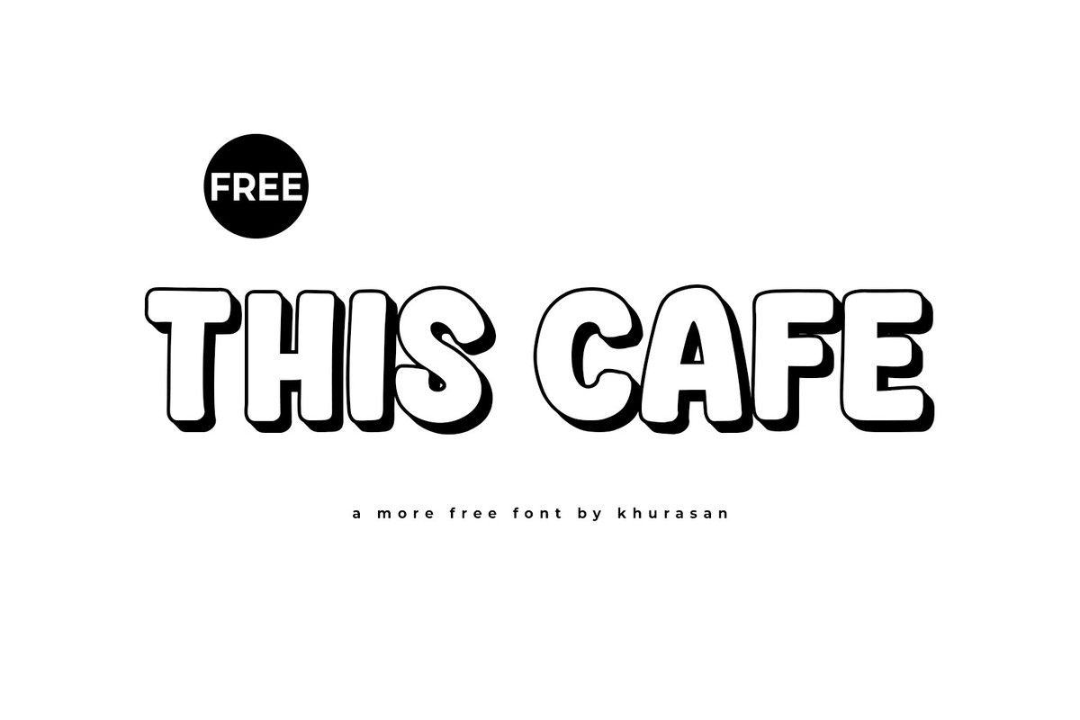 폰트 This Cafe