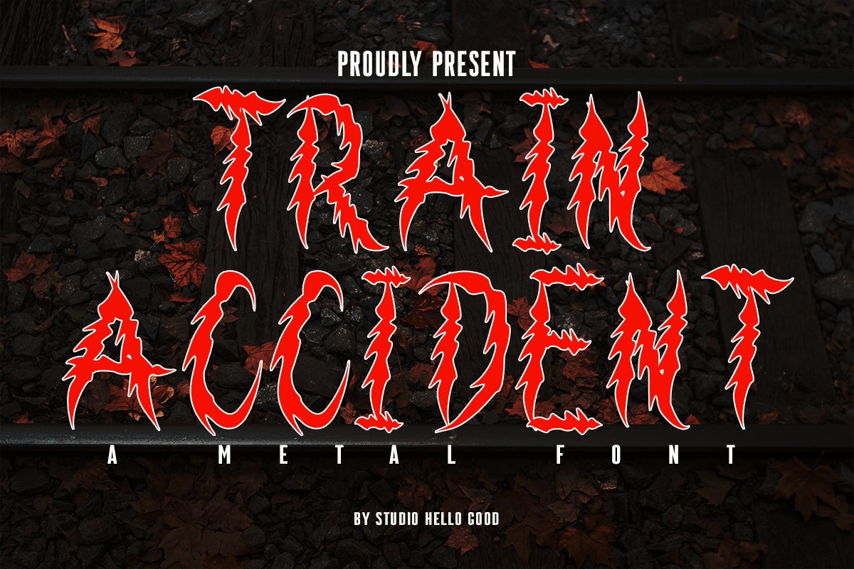폰트 Train Accident