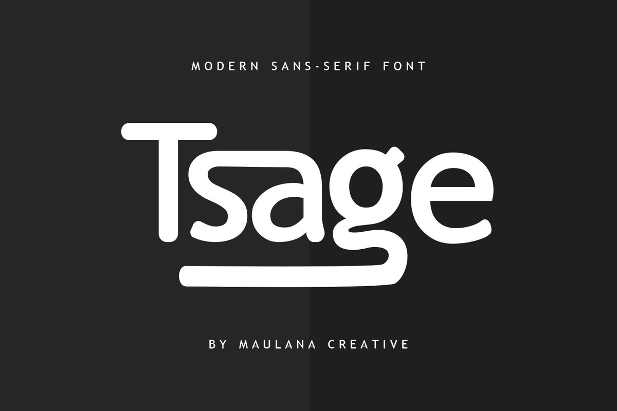 폰트 Tsage