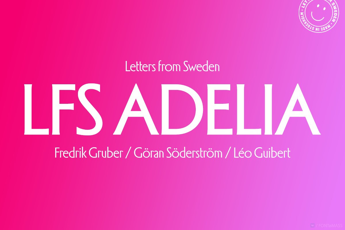 폰트 LFS Adelia