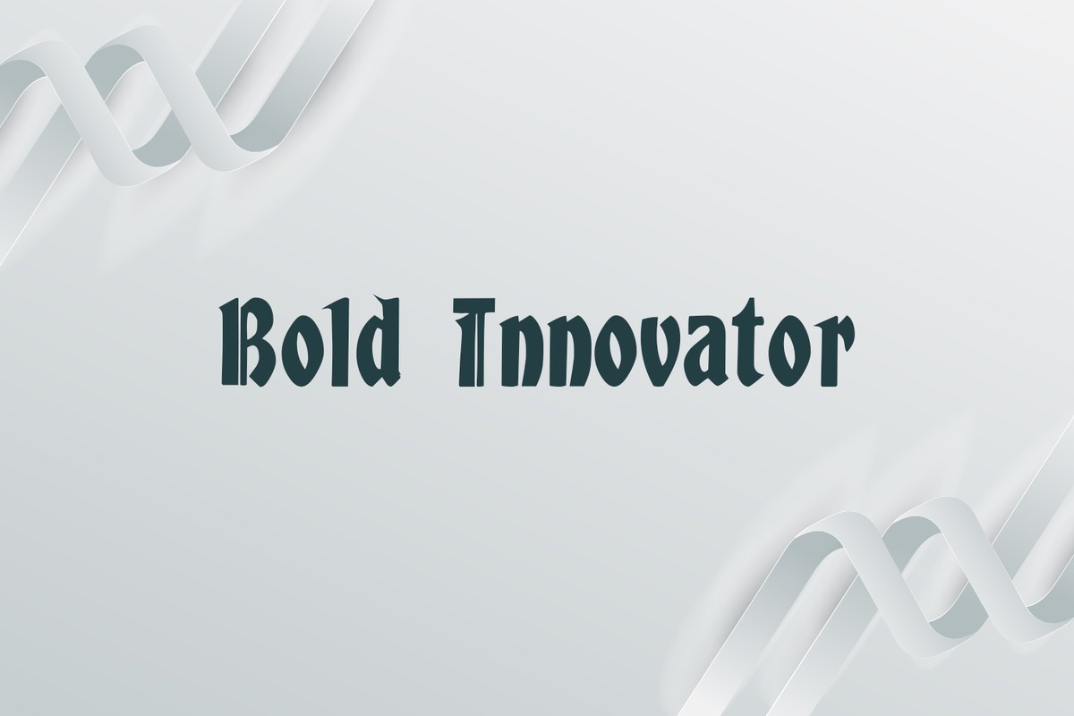 폰트 Bold Innovator