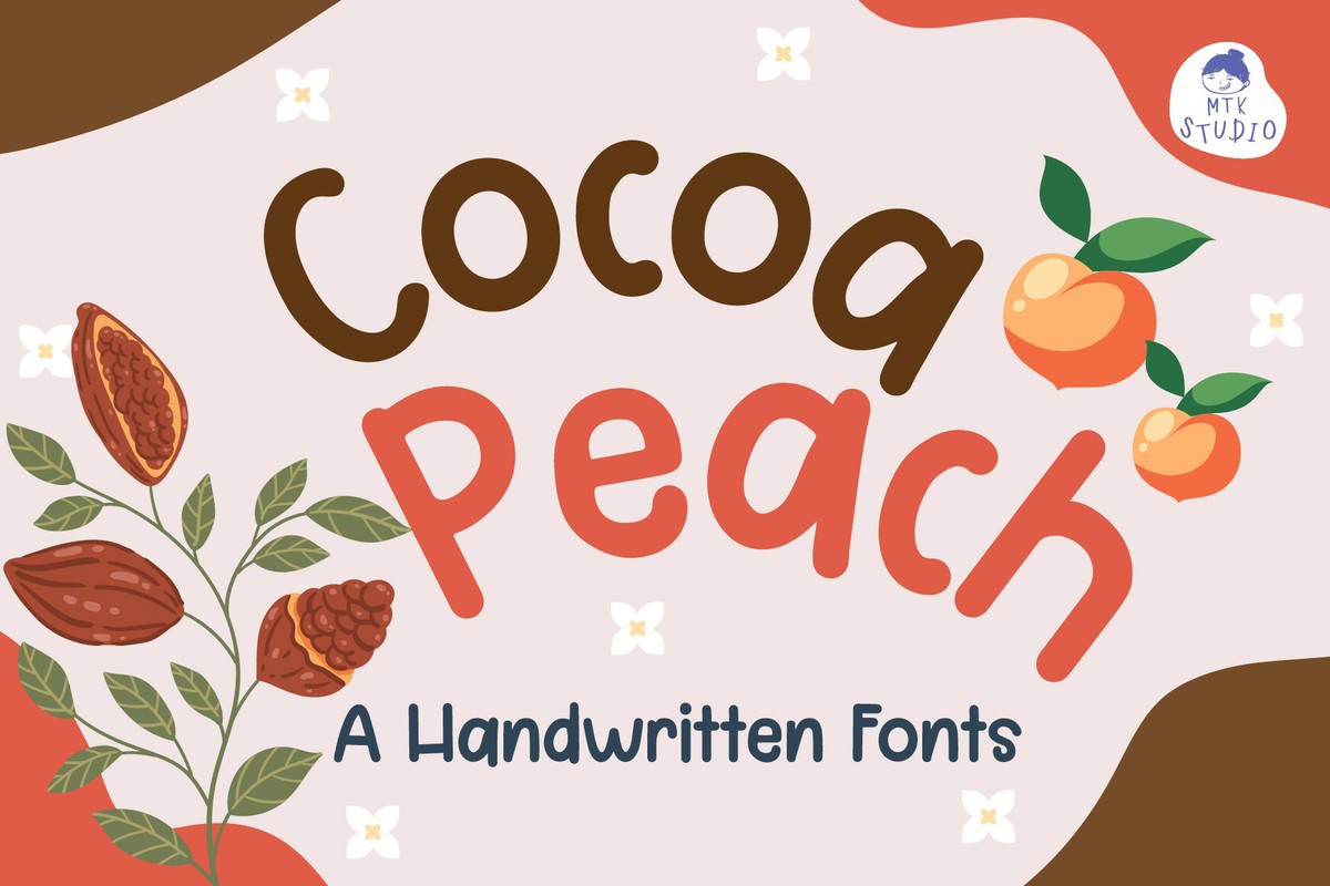 폰트 Cocoapeach