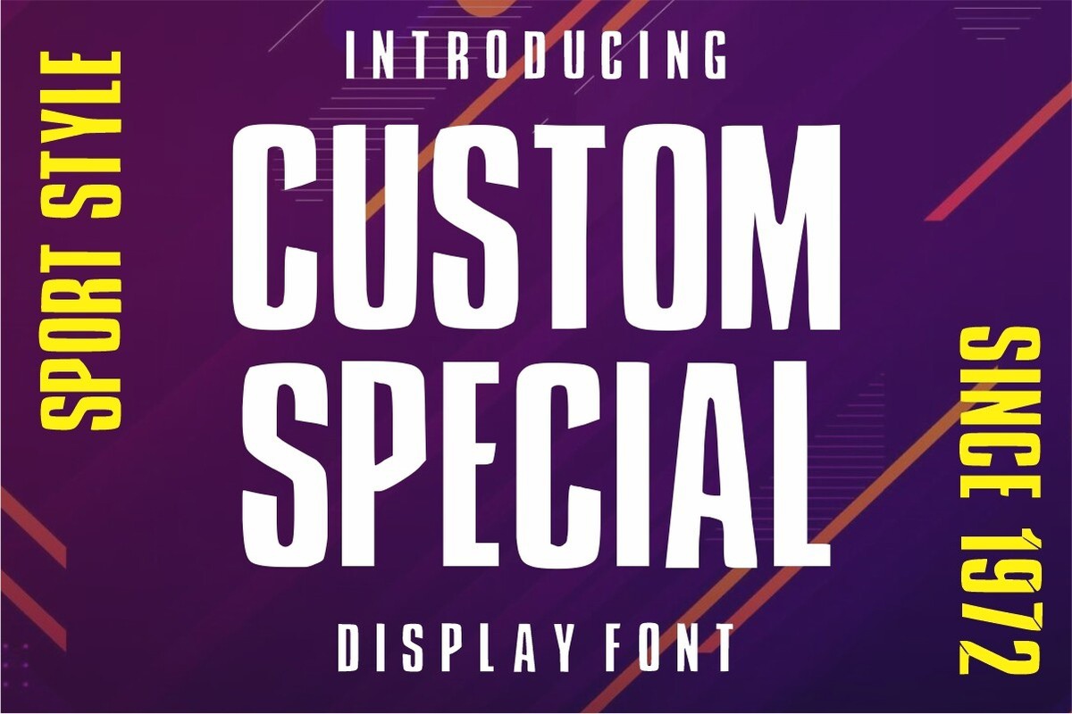 폰트 Custom Special