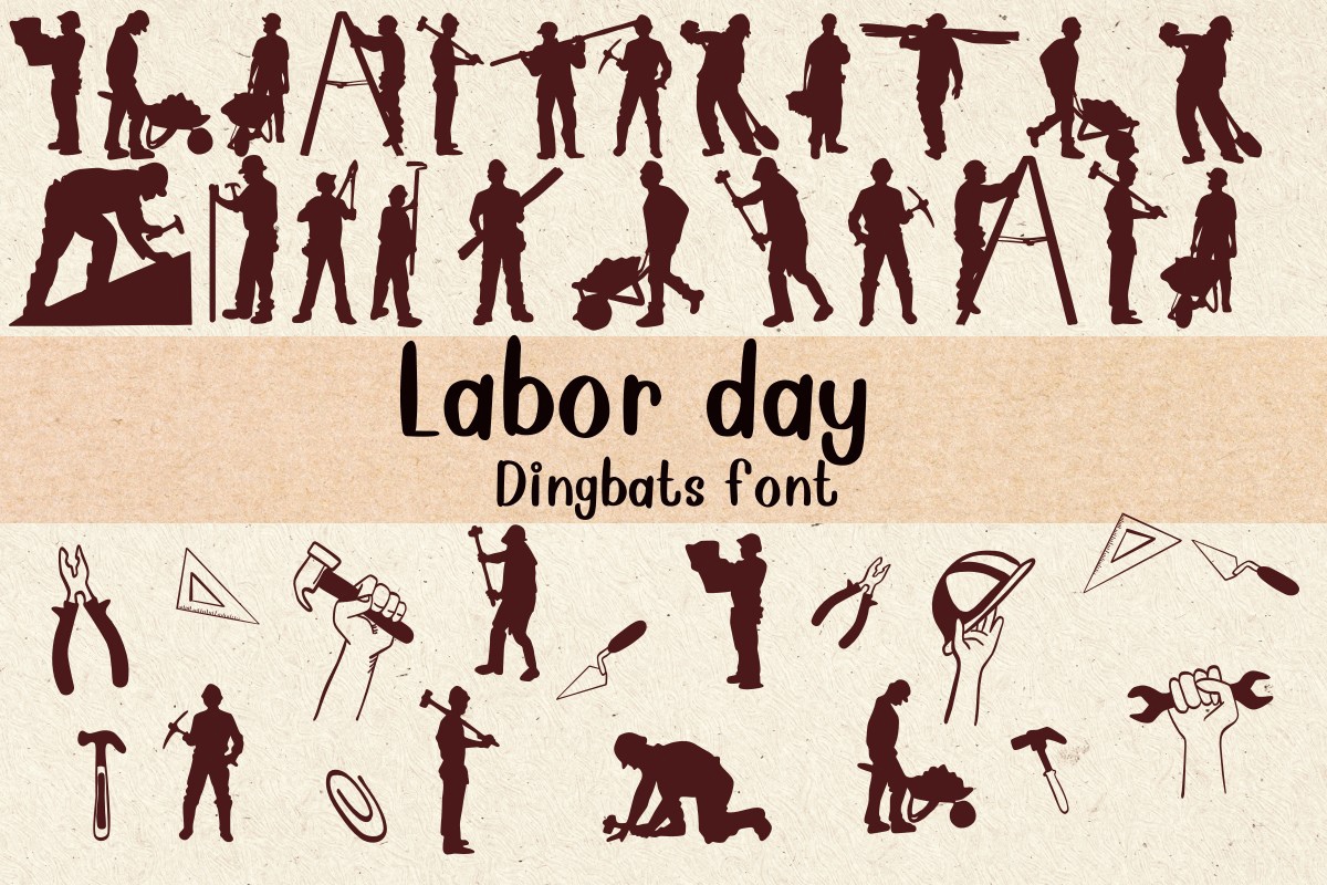 폰트 Labor Day