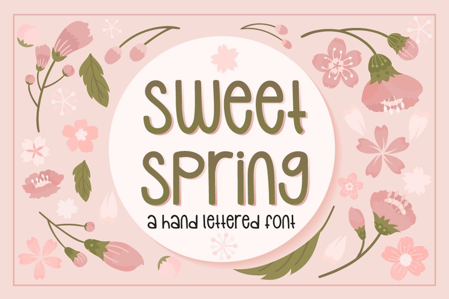 폰트 Sweet Spring