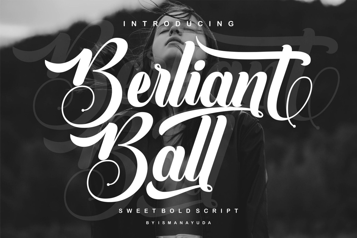 폰트 Berliant Ball