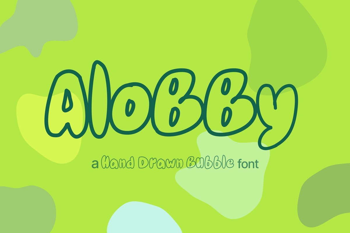 폰트 Alobby