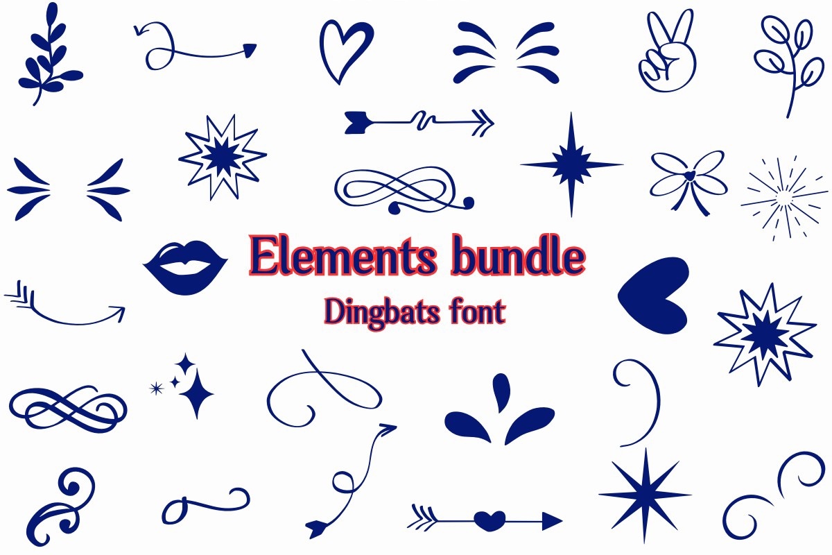 폰트 Elements Bundle