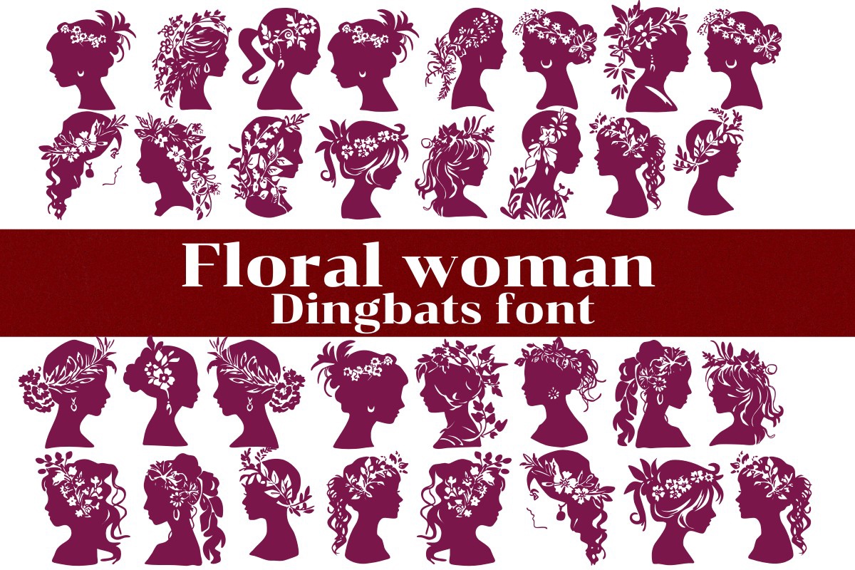 폰트 Floral Women