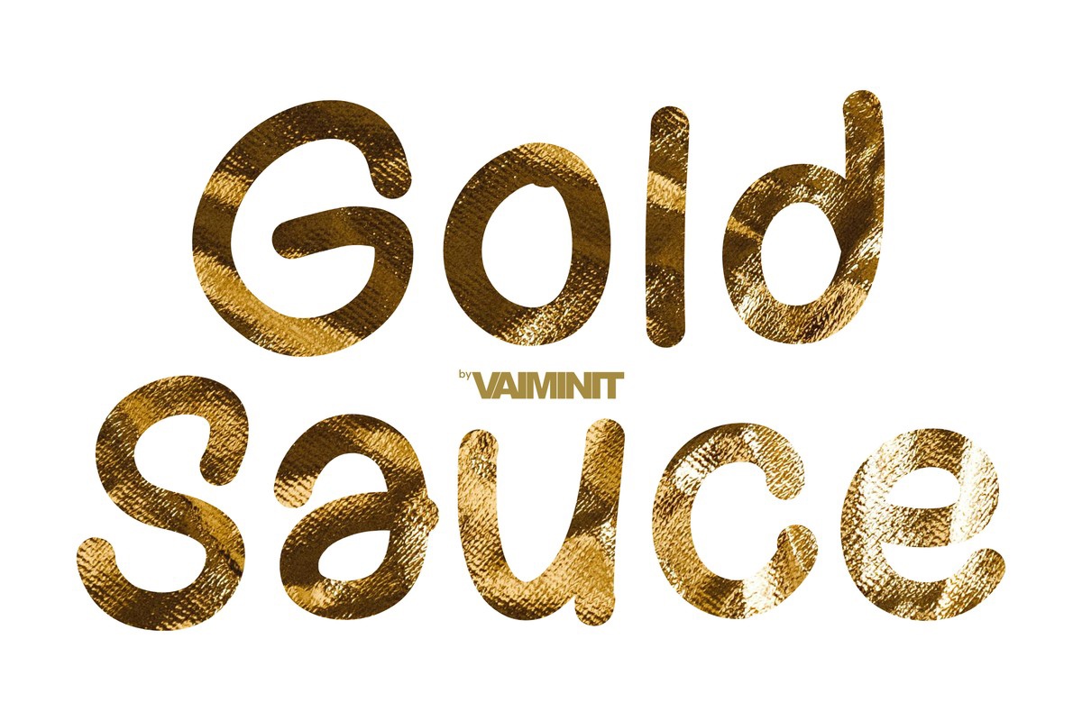 폰트 Gold Sauce