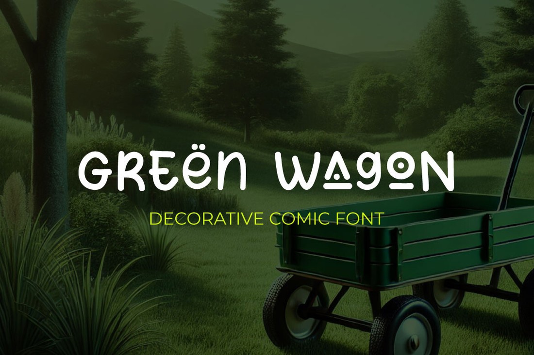 폰트 Green Wagon