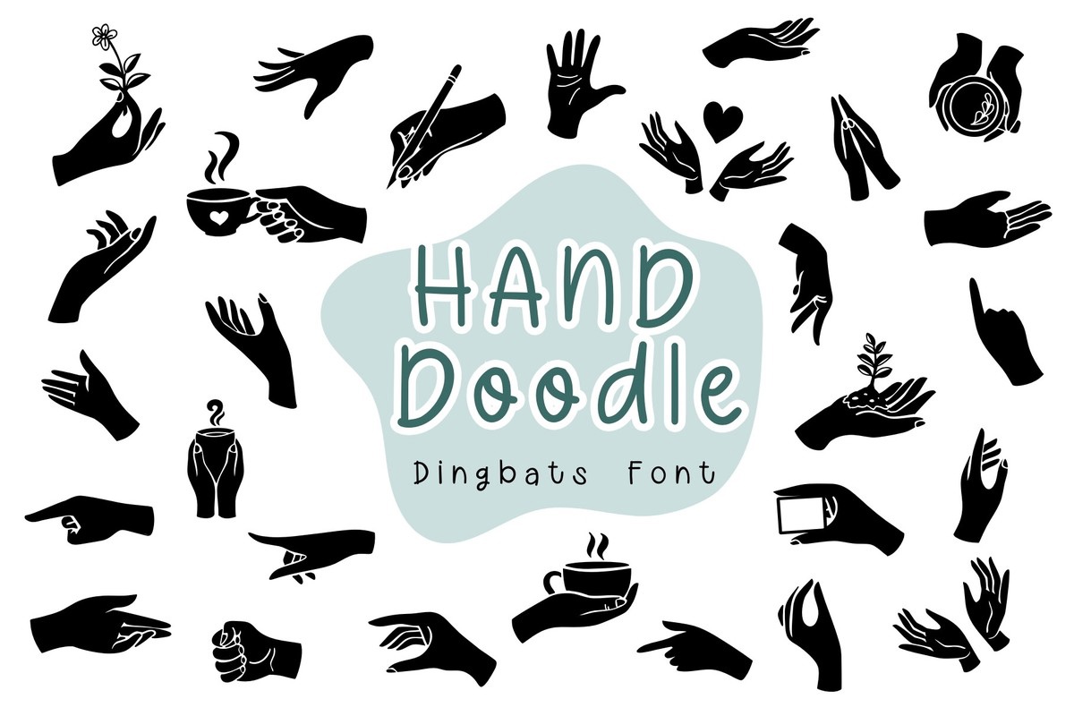 폰트 Hand Doodle