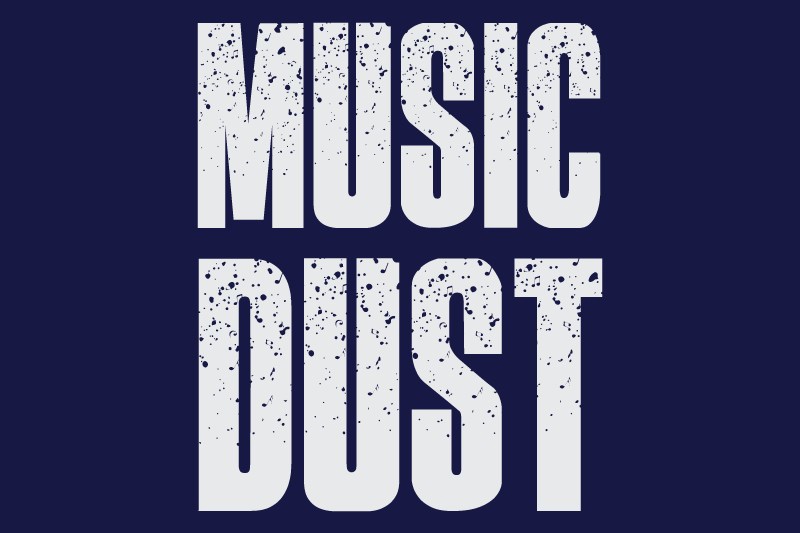 폰트 Music Dust