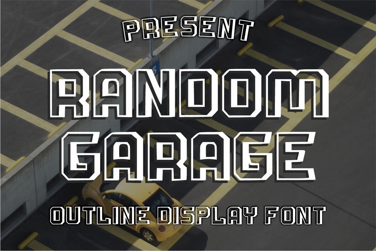 폰트 Random Garage