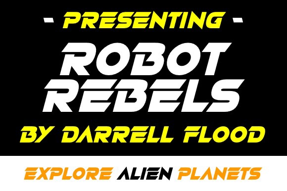 폰트 Robot Rebels