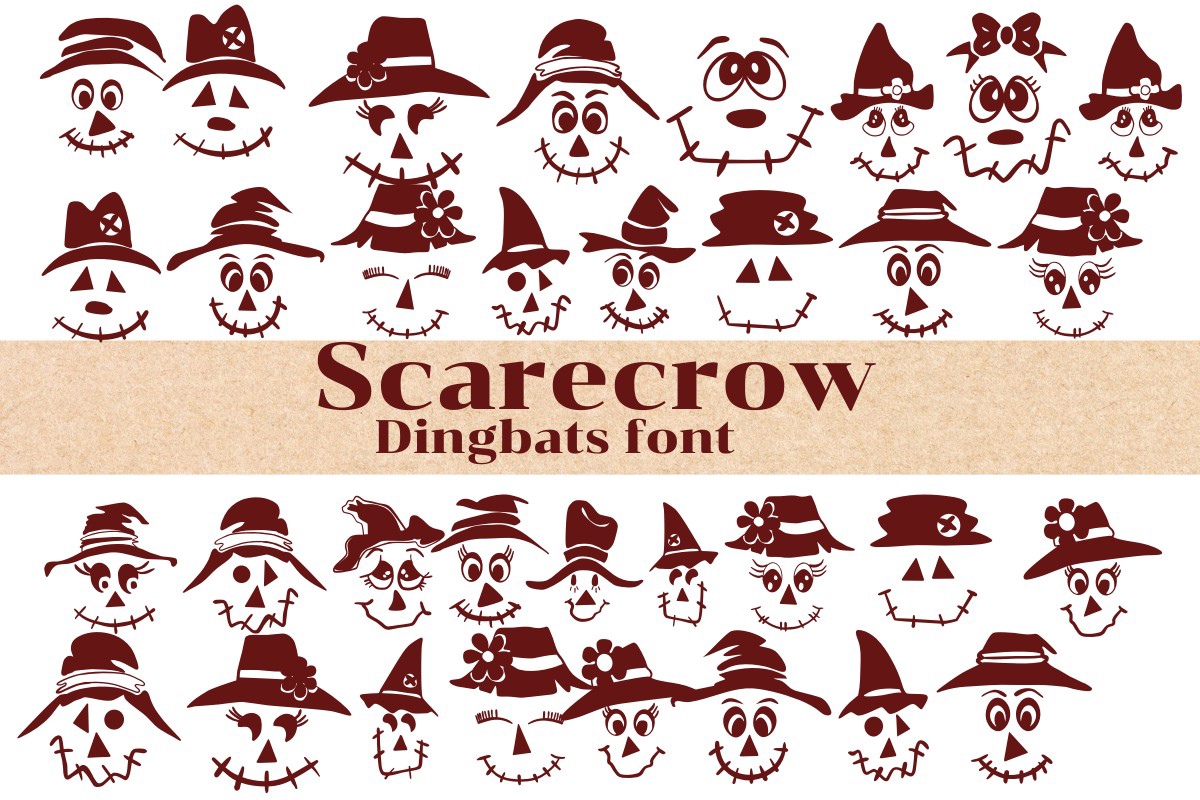 폰트 Scarecrow