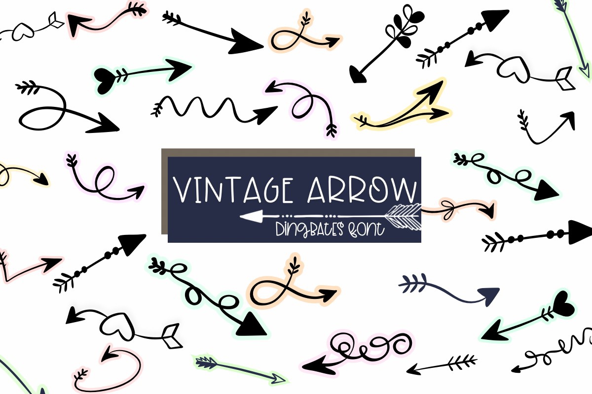 폰트 Vintage Arrow