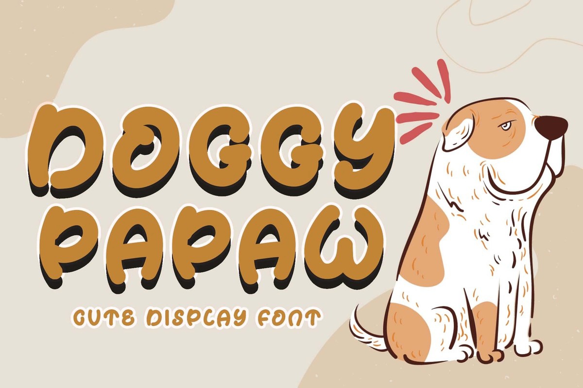 폰트 Doggy Papaw