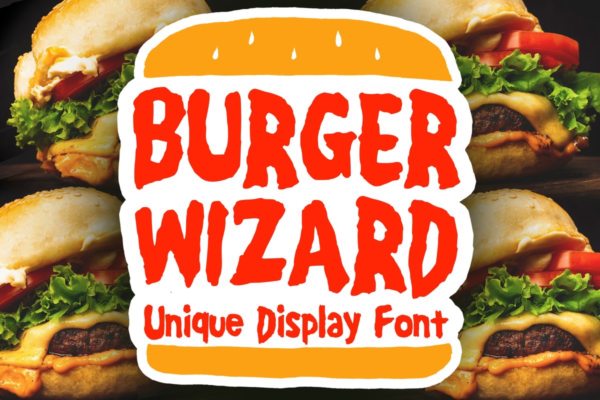 폰트 Burger Wizard