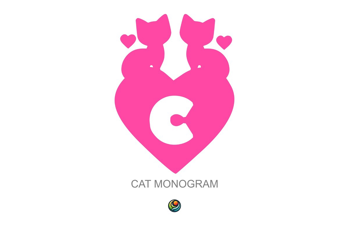 폰트 Cat Monogram