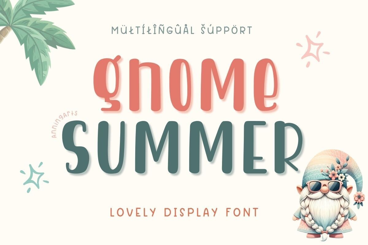 폰트 Gnome Summer