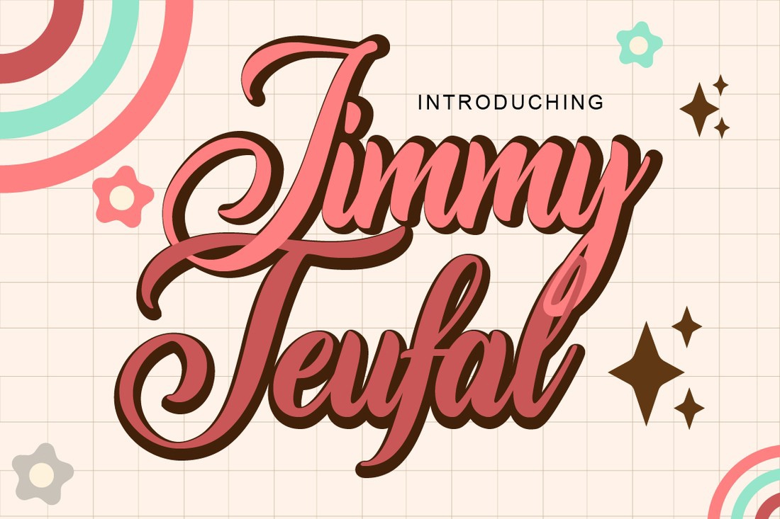 폰트 Jimmy Teufal
