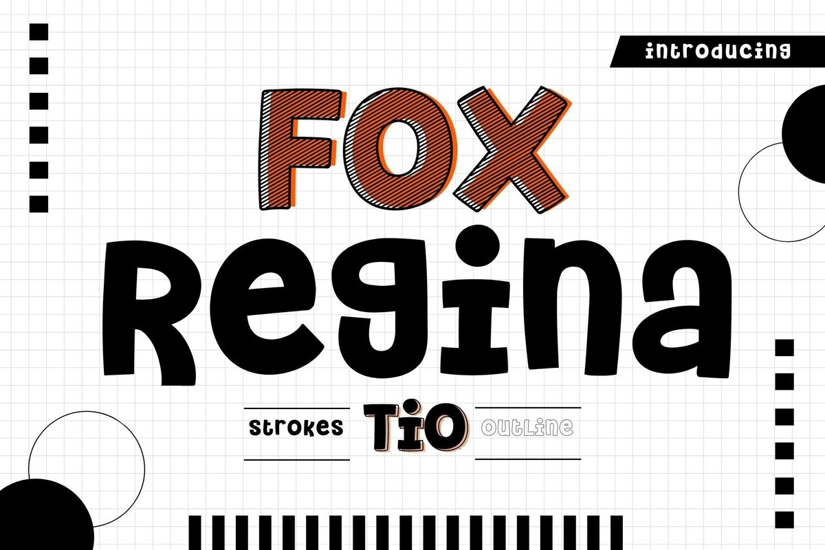 폰트 Fox Regina
