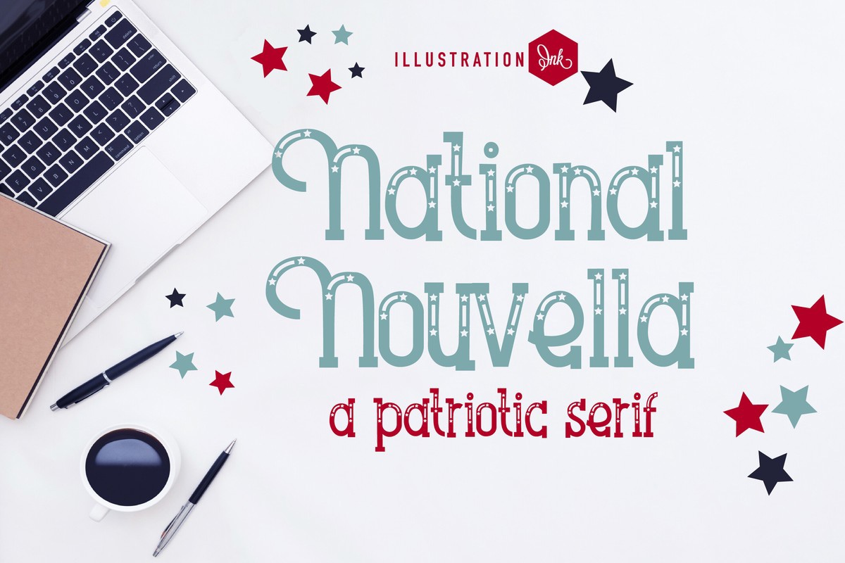 폰트 PN National Nouvella