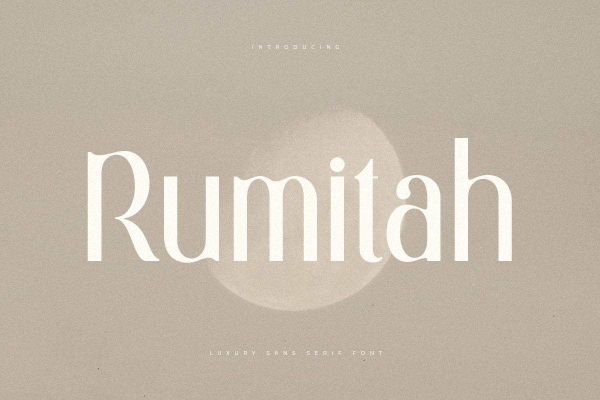 폰트 Rumitah