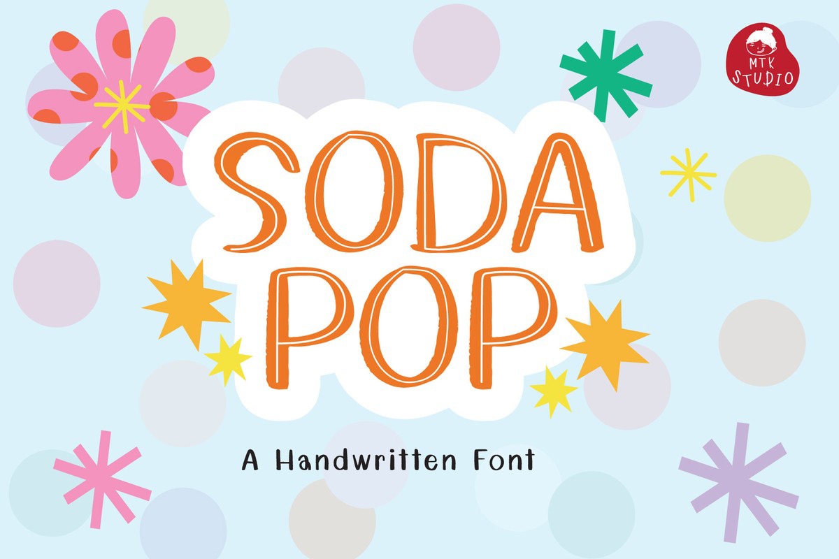 폰트 SodaPOP