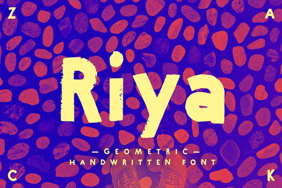 폰트 Riya