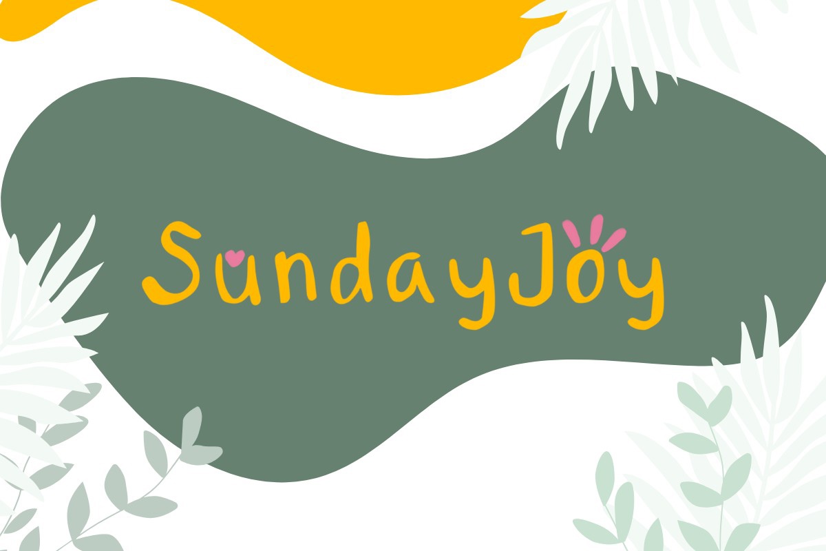 폰트 Sunday Joy