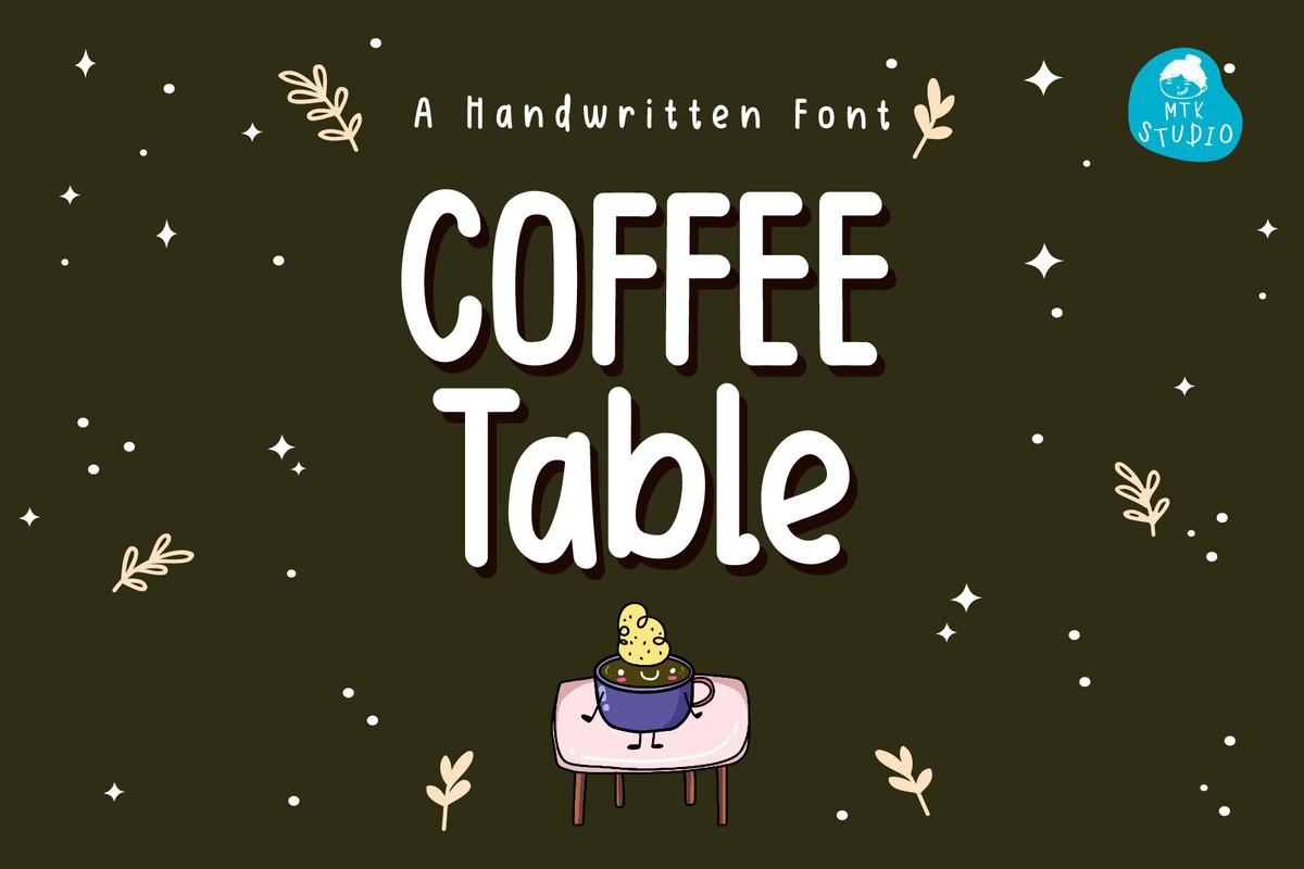 폰트 CoffeeTable