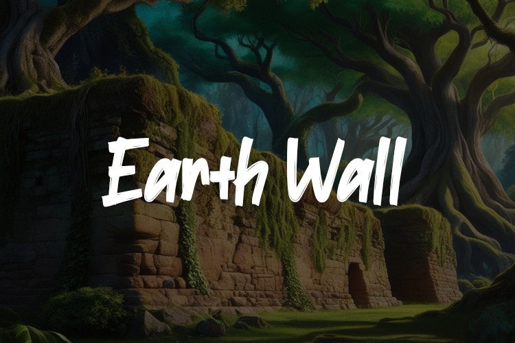 폰트 Earth Wall