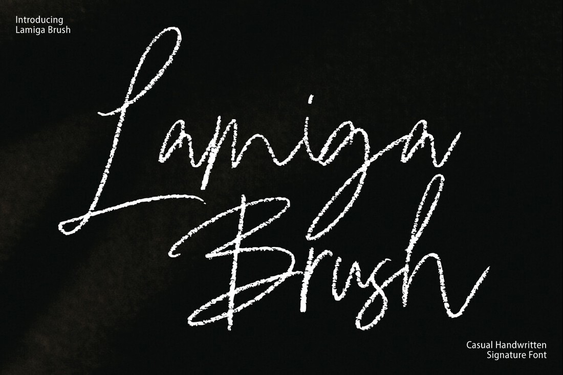 폰트 Lamiga Brush