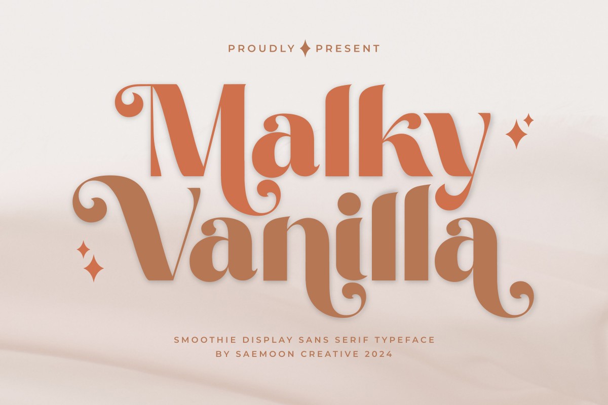 폰트 Malky Vanilla