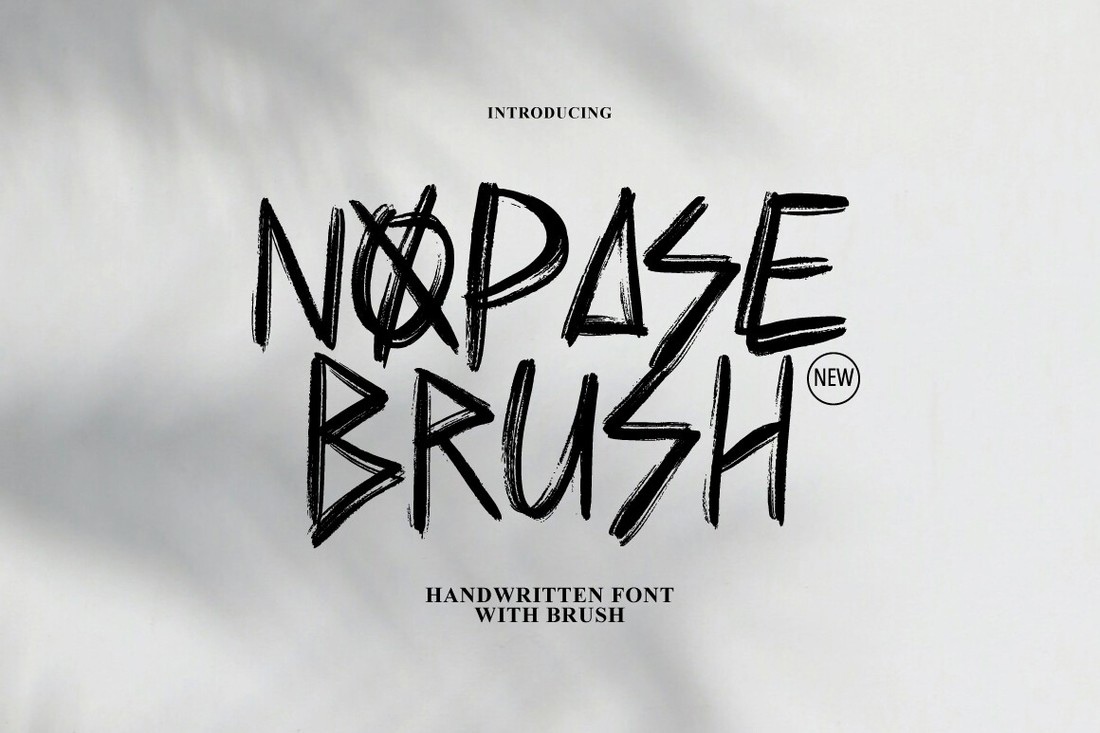 폰트 Nopase Brush