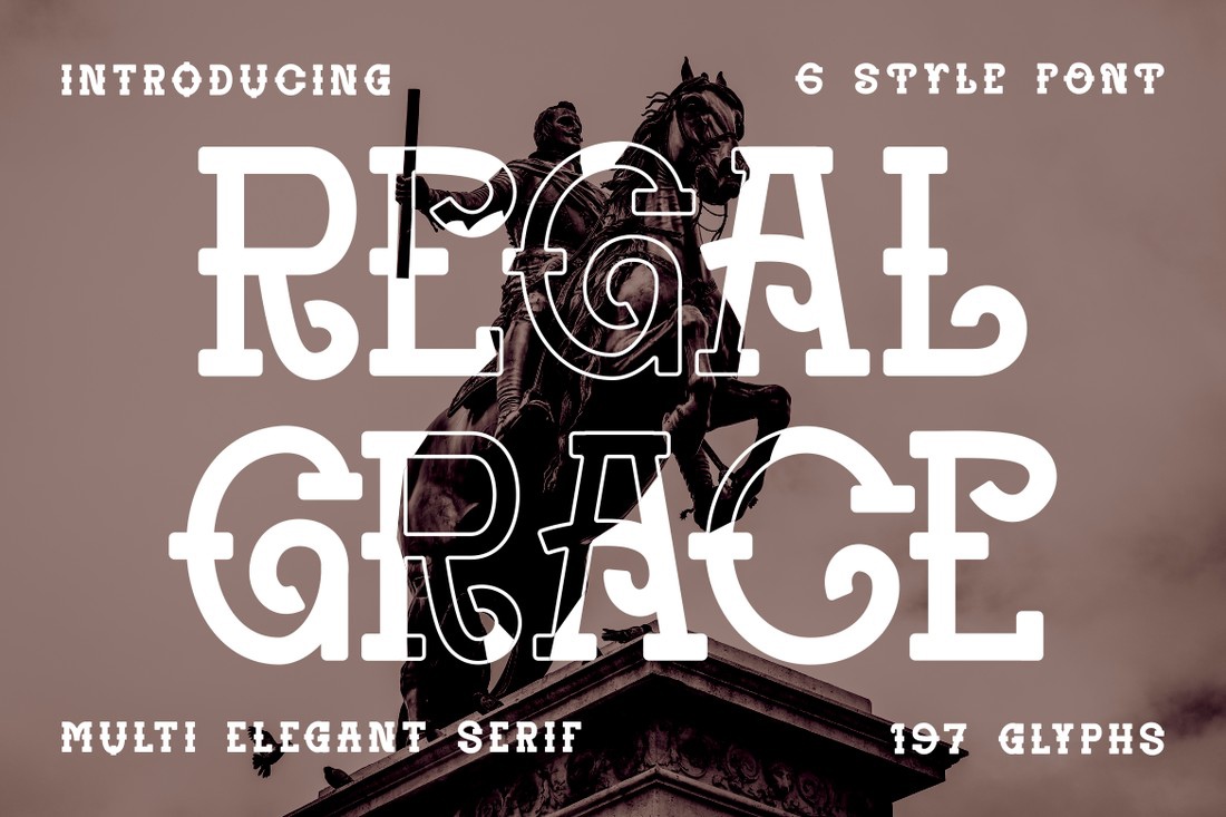 폰트 Regal Grace