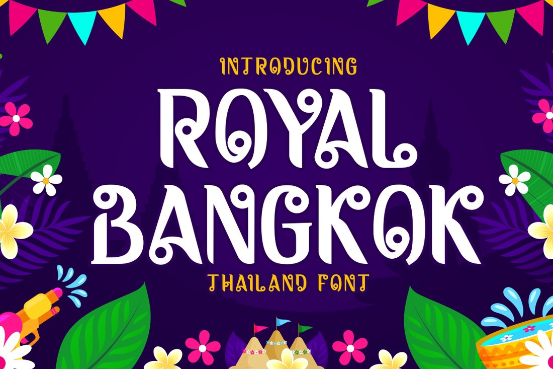 폰트 Royal Bangkok