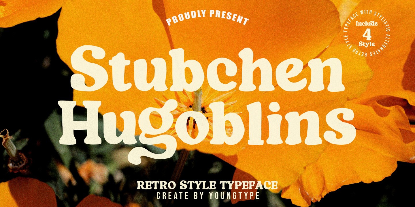 폰트 Stubchen Hugoblins