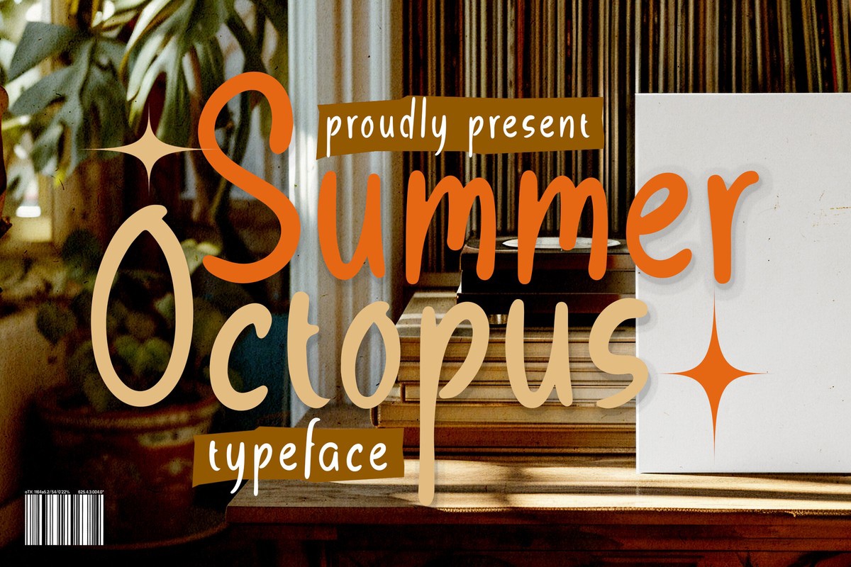 폰트 Summer Octopus