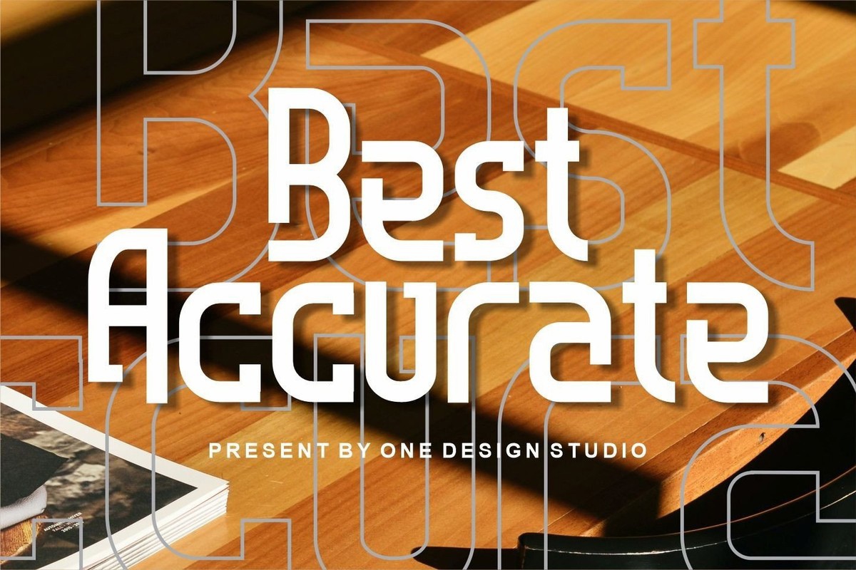 폰트 Best Accurate