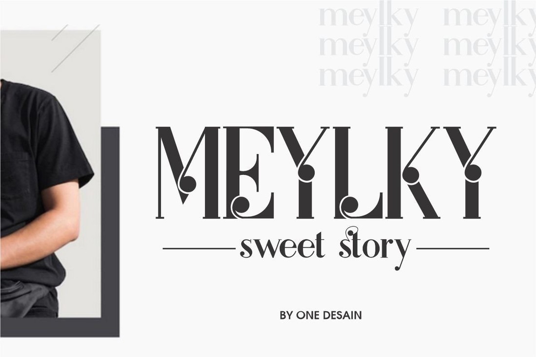 폰트 Meylky
