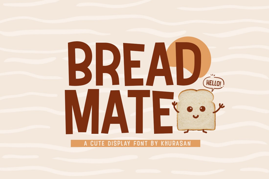 폰트 Bread Mate