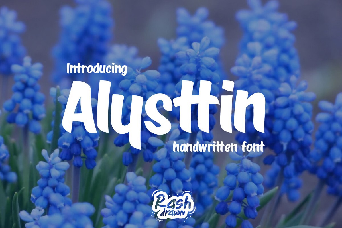 폰트 Alysttin