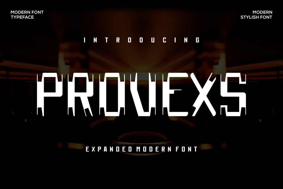 폰트 Provexs